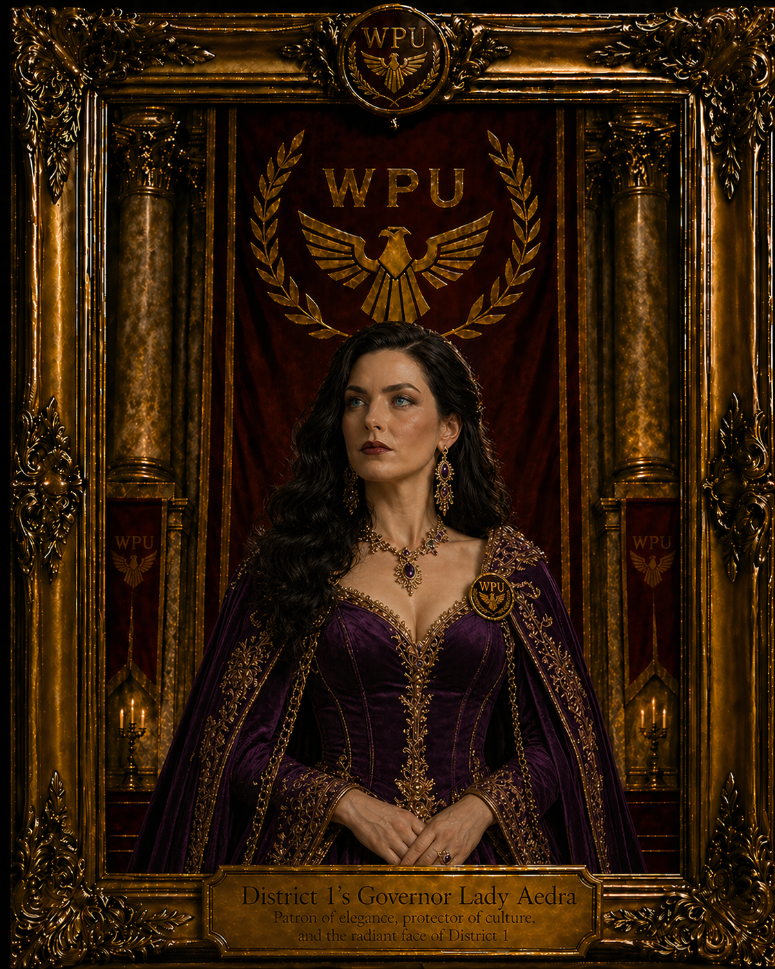 Official portrait of Lady Aedra
